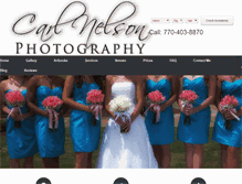 Tablet Screenshot of carlnelsonphotography.com